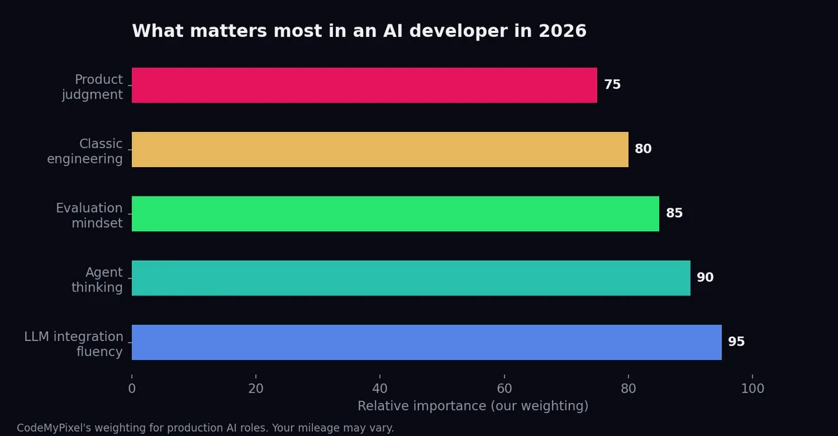 What matters most when hiring AI developers in 2026